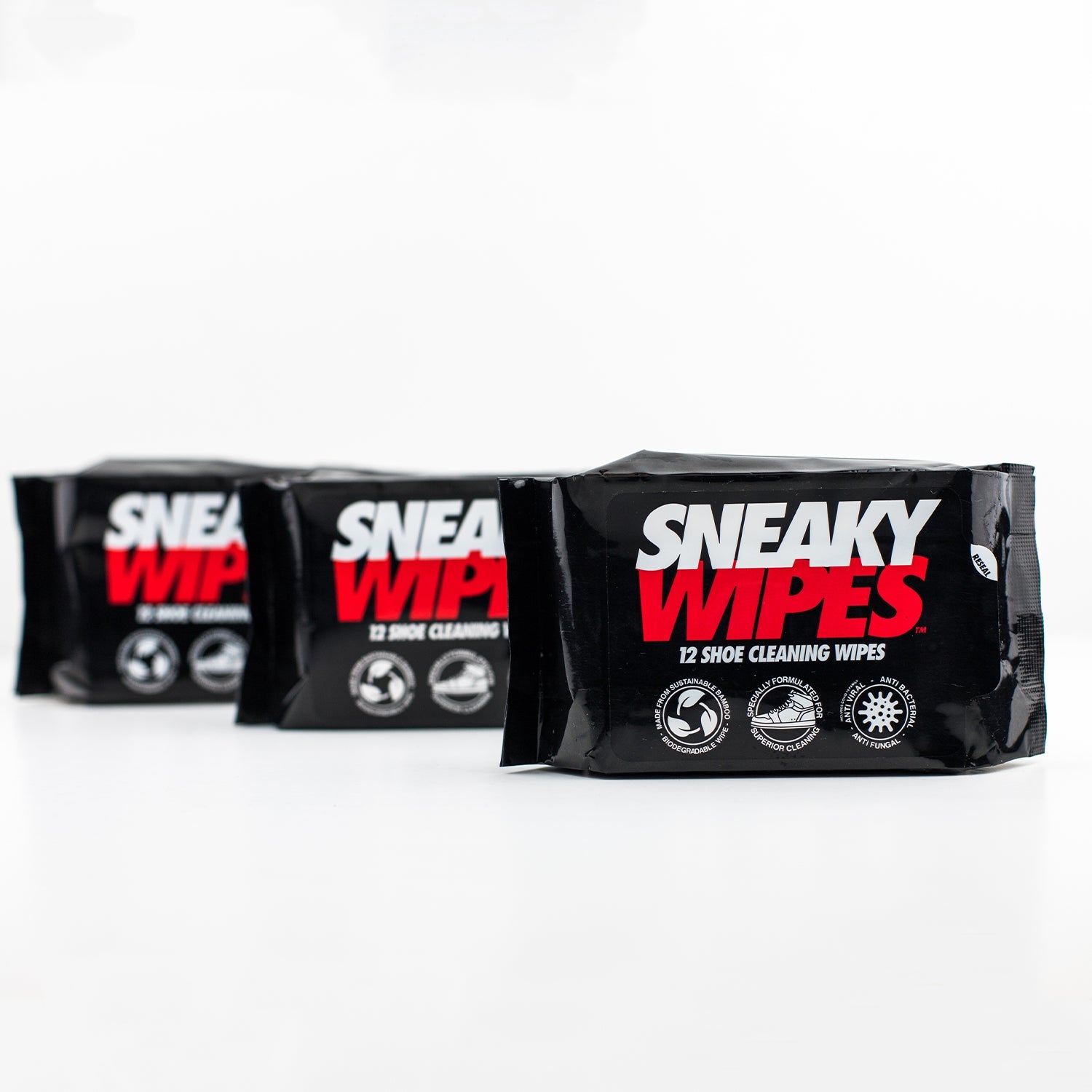 Sneaky Wipes - Shoe and Trainer Cleaning Wipes - Sneaky